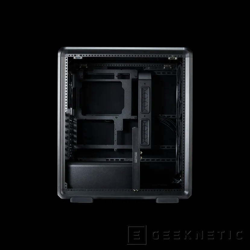 Geeknetic New Cooler MasterFrame 500 Mesh, panneaux interchangeables et ventilateurs de 200 mm inclus dans le Front 3