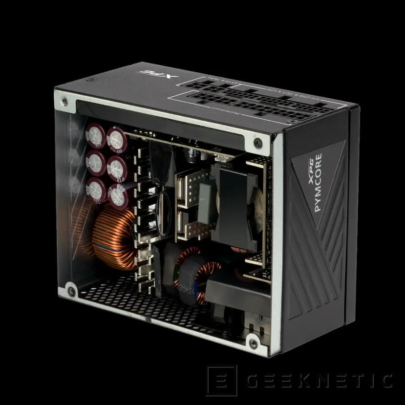 Geeknetic La source d'alimentation XPG SFX SFX mesure 125 mm de long et offre jusqu'à 850 W avec certification Gold 2