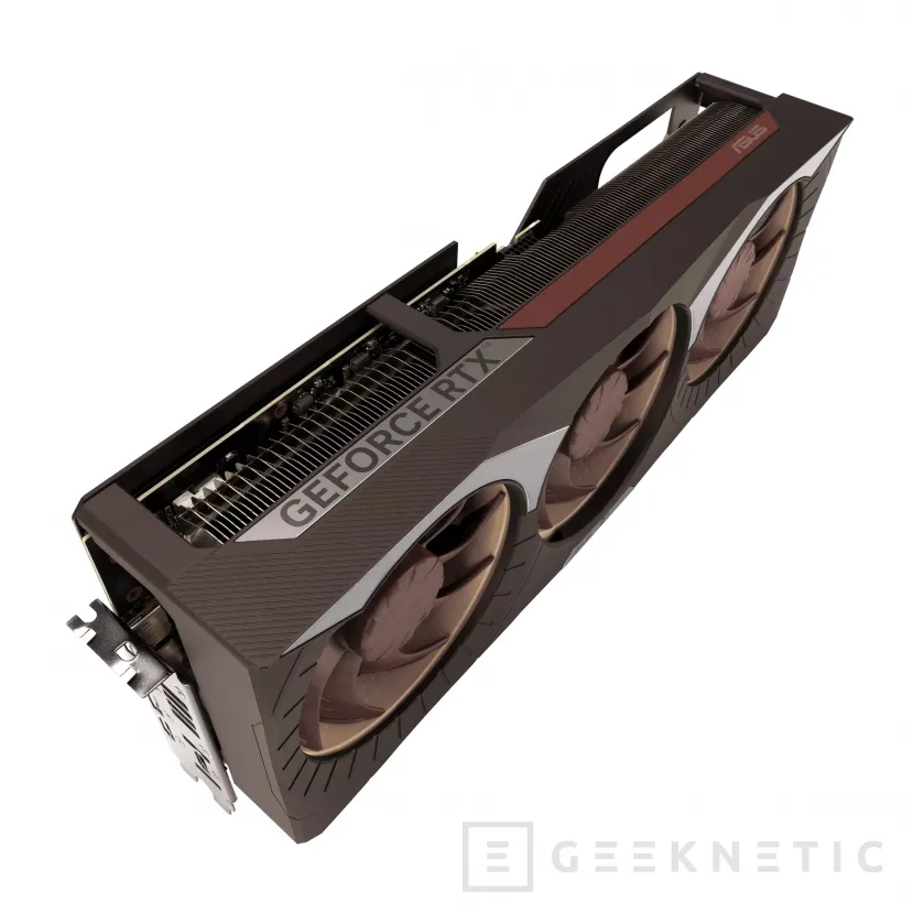Geeknetic LA RTX 5080 Noctua OC d'Asus montre ses spécifications à détail avec une réfrigération silencieuse et une conception de près de 4 emplacements 3