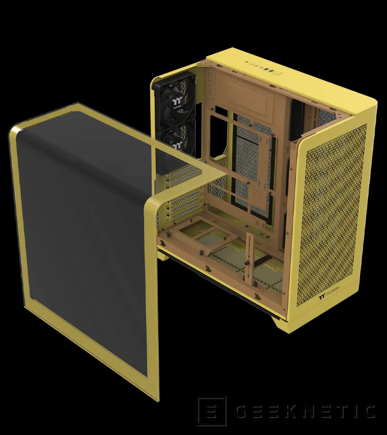 Geeknetic Le nouveau thermaltake View 390 Air offre un format panoramique différent en 4 couleurs frappantes 4