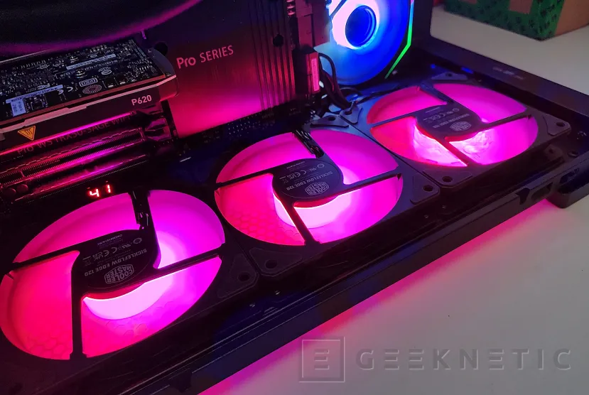 Geeknetic Cooler Master Drépanche Edge 120 Argb 3 en 1 Kit Revue 16