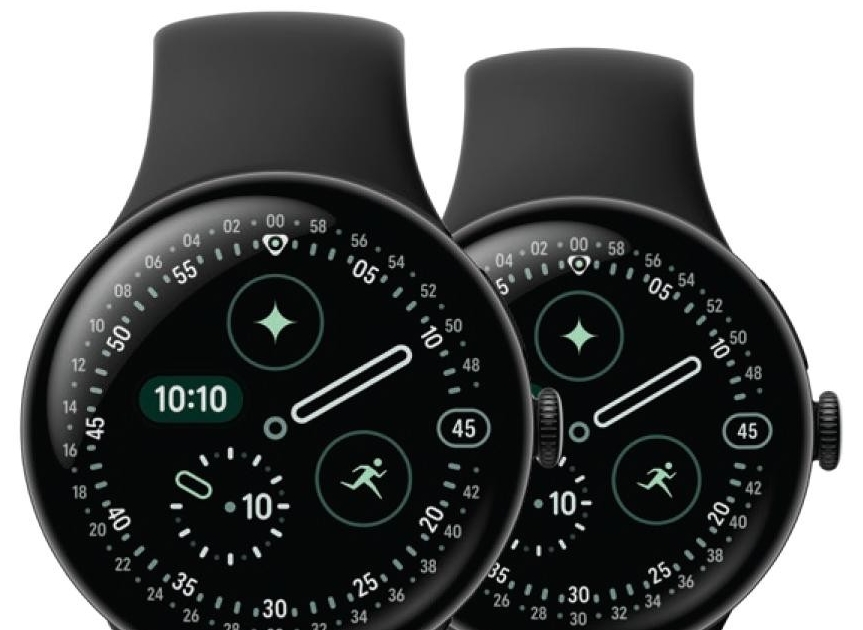 Google Pixel Watch 4 - 45 mm et 41 mm Evleaks