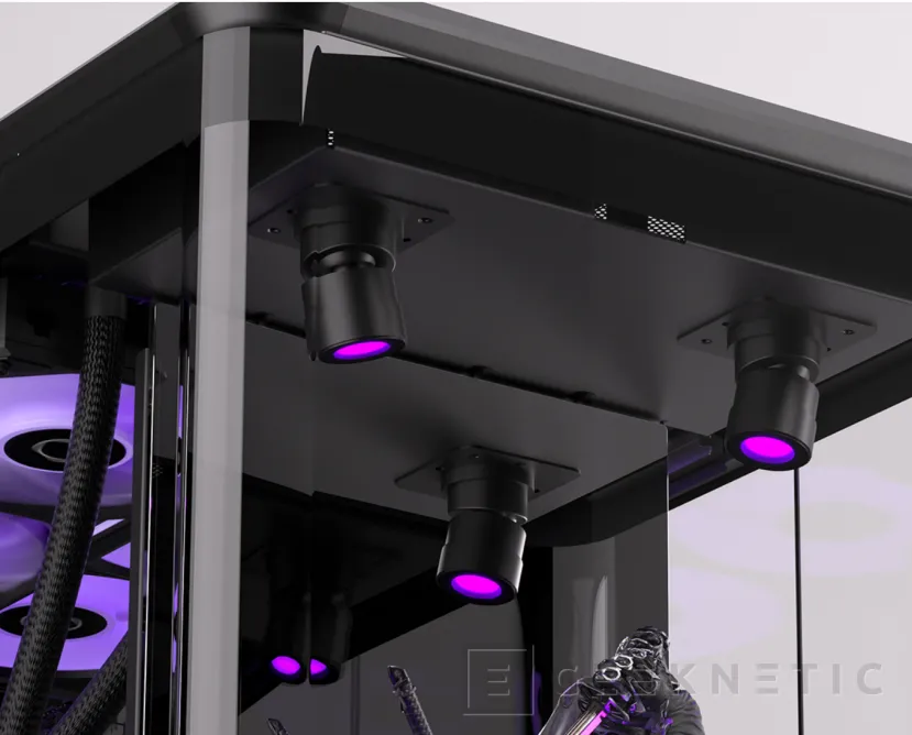 Geeknetic Le PC pour Gaming Cooler MasterFrame 360 Panorama S comprend un Nvidia RTX 5080 personnalisé 2