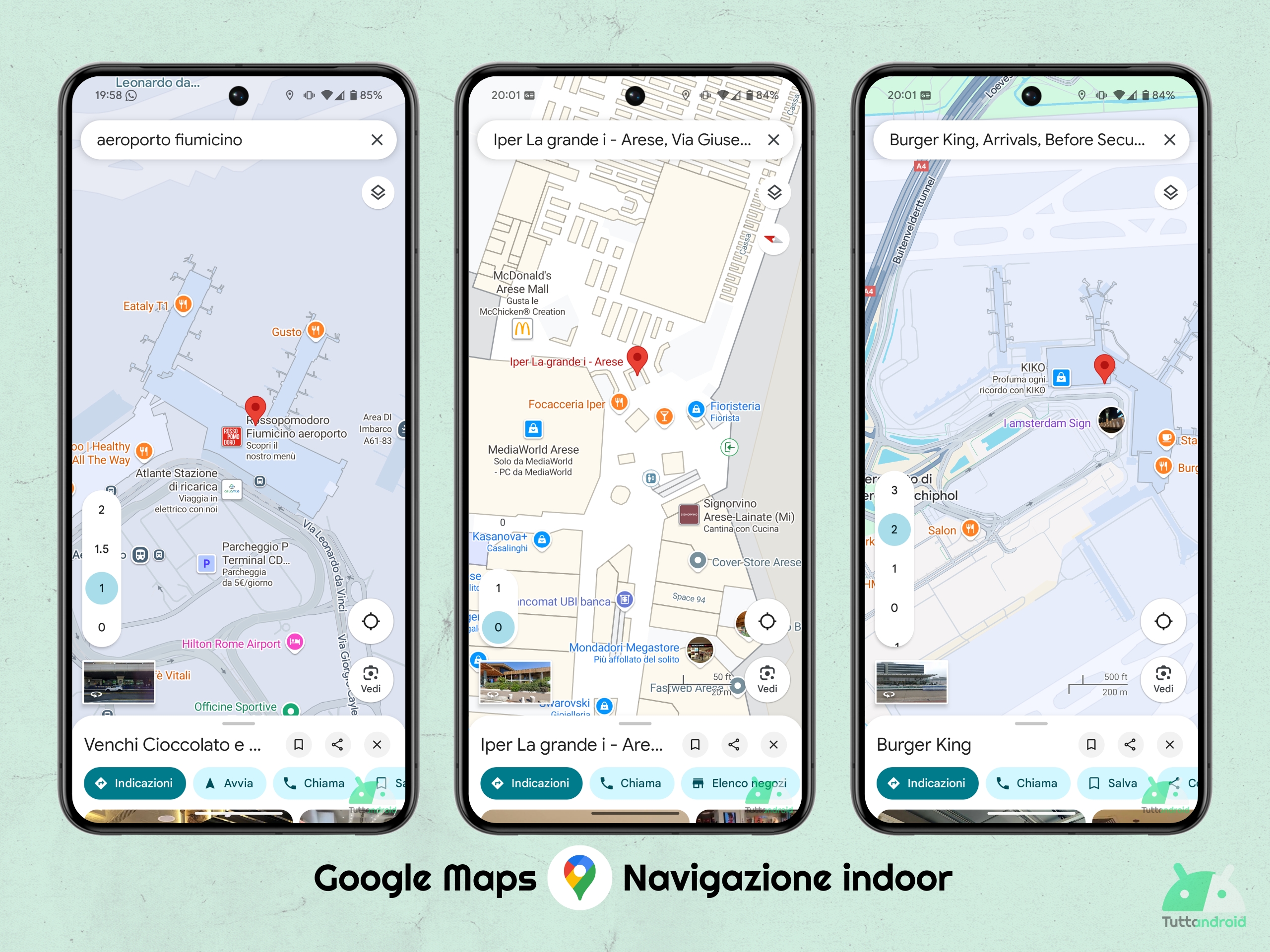 Google Maps - Navigation intérieure