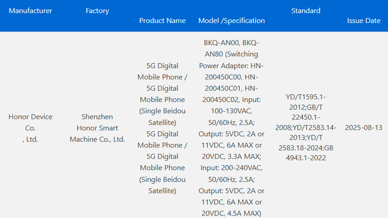 Honor Magic 8