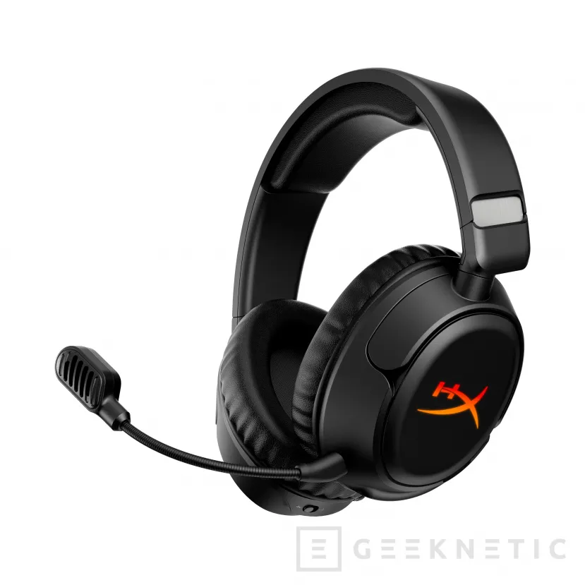 Les écouteurs sans fil Geeknetic Hyperx Cloud Alpha 2 incorporent une base pour personnaliser l'éclairage RVB 3