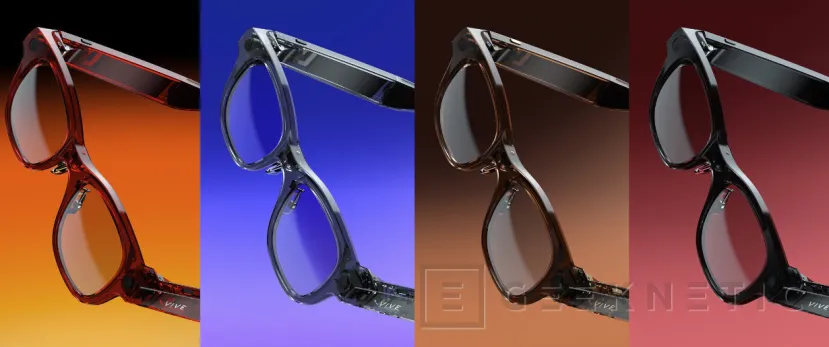 Geeknetic HTC présente Las Vive Eagle, ses premières lunettes intelligentes avec AI, caméra 12 MP, traduction en 13 langues et audio oreille ouvert 3