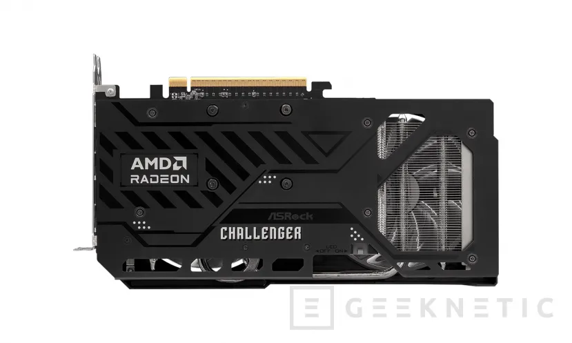 Geeknetic Asrock présente sa première coutume RX 9060 avec Challenger OC, NAVI 44 et 8 Go de GDDR6 2 Mémory Design 2