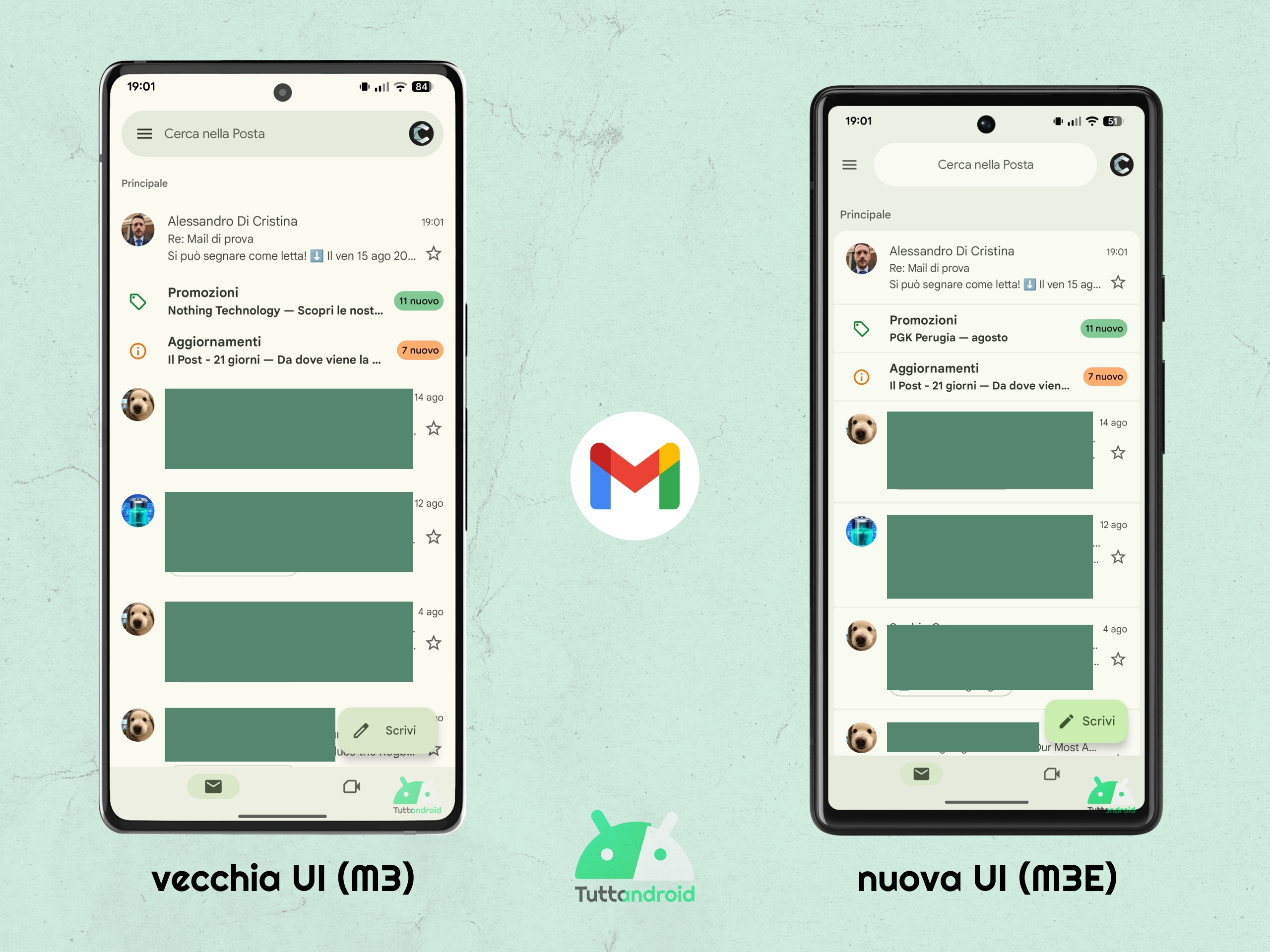 Gmail V2025.08.04 - Nouveau UI M3E