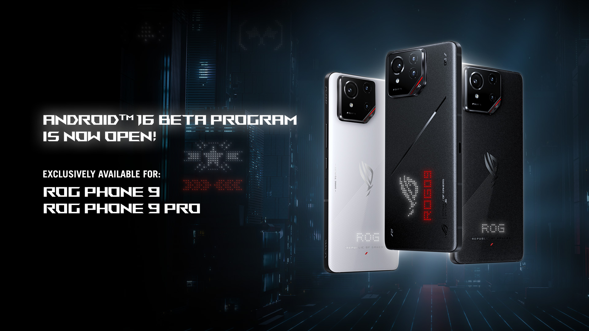 ASUS ROG Phone 9 Android 16