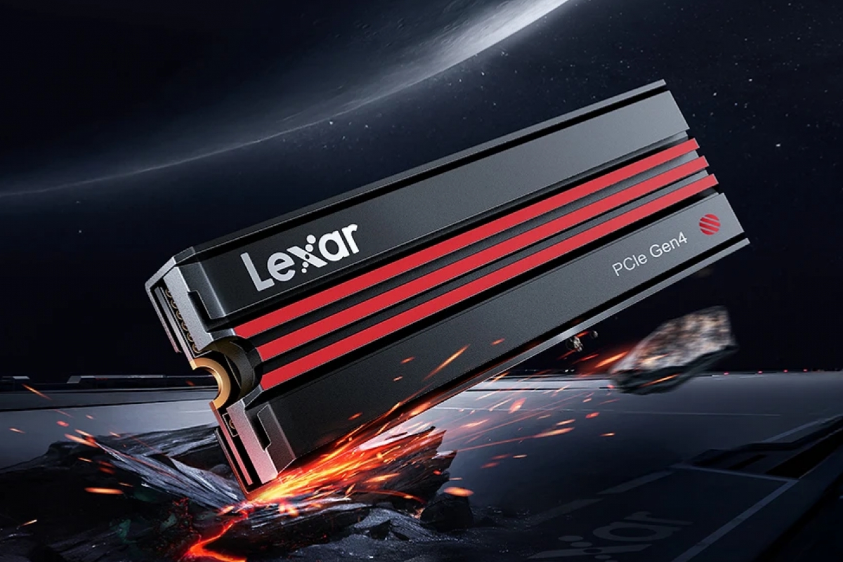 Le SSD LEXAR EQ790. promet 7 000 Mo / s de vitesse et de compatibilité avec PS5 grâce à son dissipateur compact