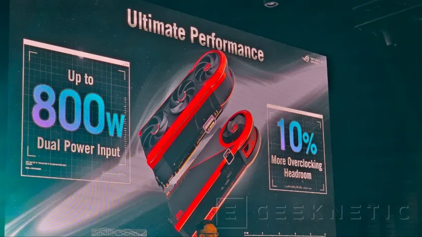 Geeknetic Asus présente la matrice ROG GEFORCE RTX 5090 de l'édition limitée pour commémorer son 30e anniversaire 5