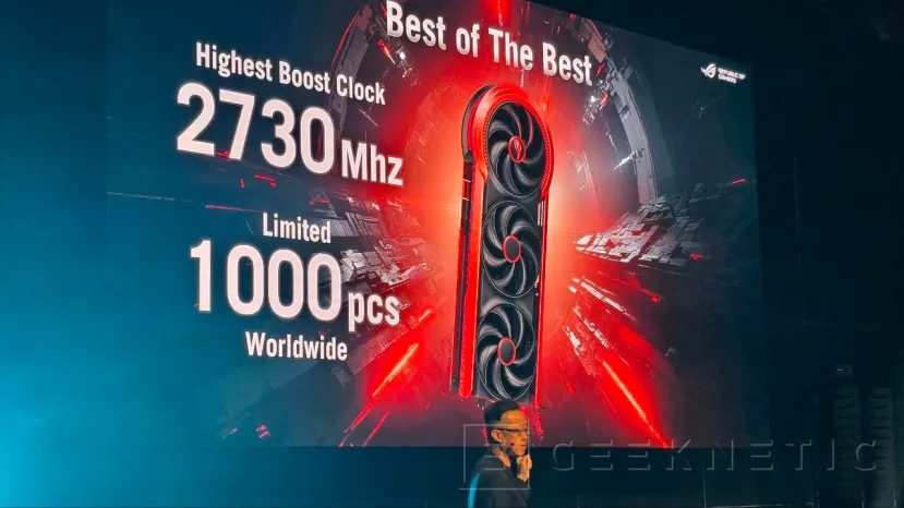 Geeknetic Asus présente la matrice ROG GEFORCE RTX 5090 de l'édition limitée pour commémorer son 30e anniversaire 3