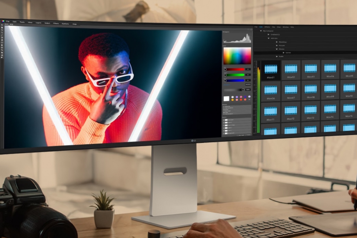 LG lance 49U950A-W, un moniteur ultraide de 49 pouces avec DQHD et une résolution 144 Hz