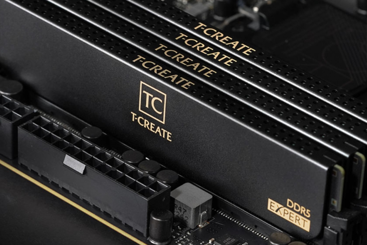 Nouveaux DDR5 Memories For Creators TeamGroup Expert CKD DDR5 à 7 200 MHz