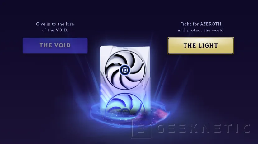 Geeknetic Votes pour décider quel sera le prochain modèle de carte graphique MSI avec World of Warcraft 2