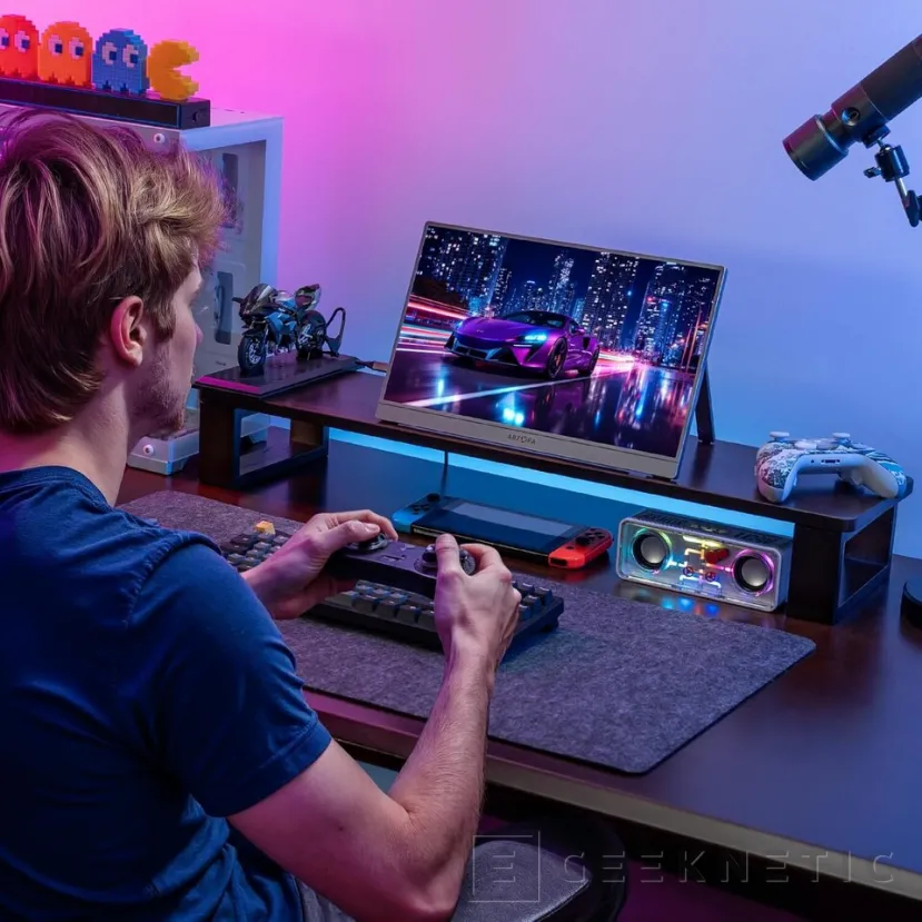 Geeknetic Arzopa Z3FC combine 16,1 pouces, 180 Hz et 2,5k de résolution sur un moniteur portable avec corps métallique et prix du disjoncteur 2