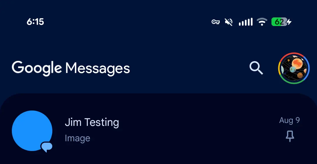 Messages Google