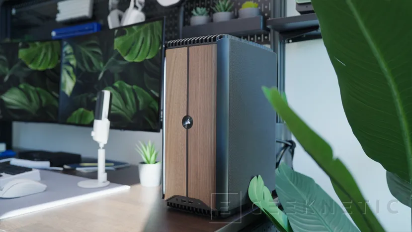 Geeknetic Corsair One A600 un Ryzen 9000x3d, RTX 5080 et Double refroidissement liquide sur un PC compact de 64 Go et 4 To NVME 3