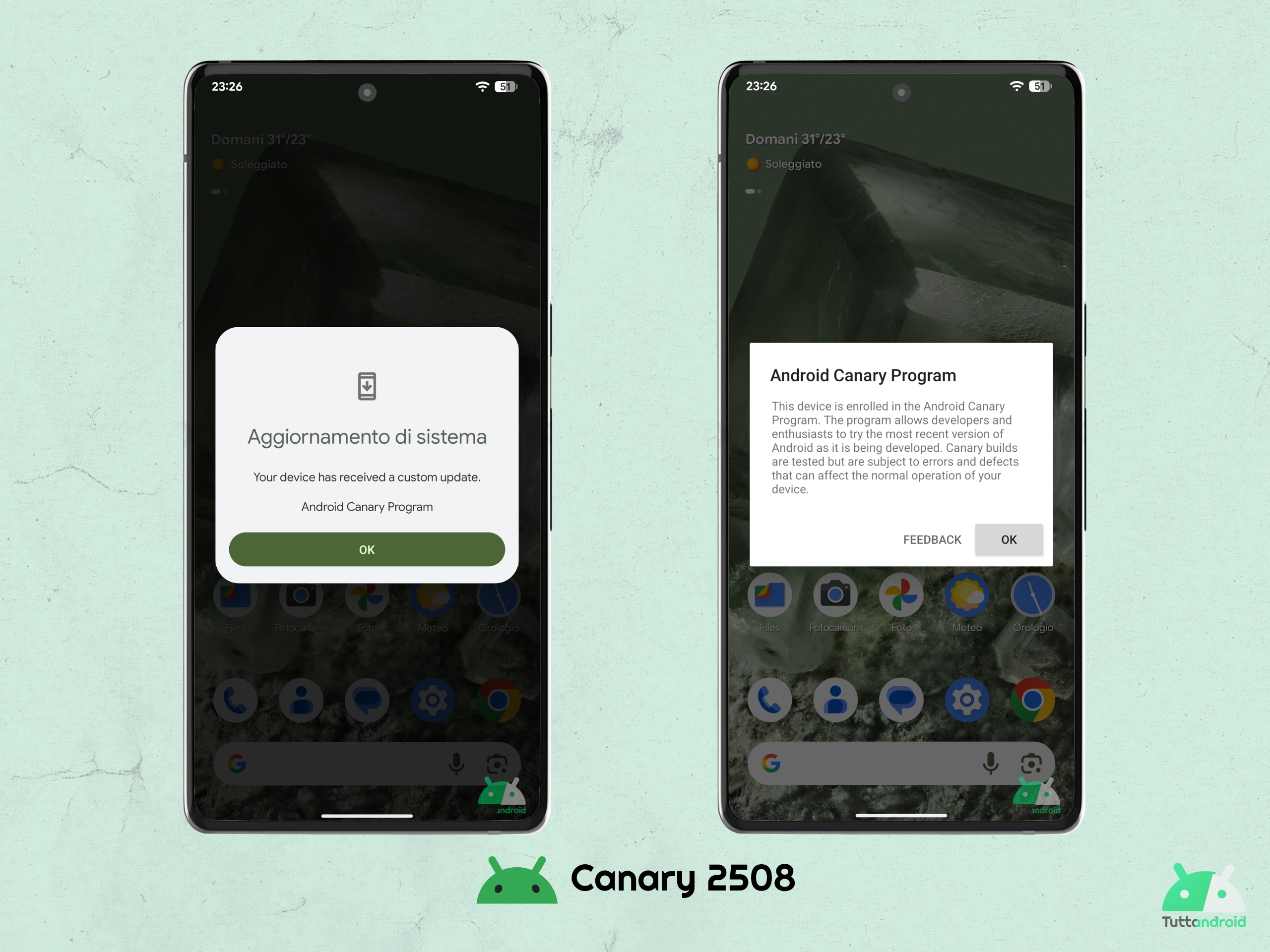 Android Canary 202508 - Publier l'intégration