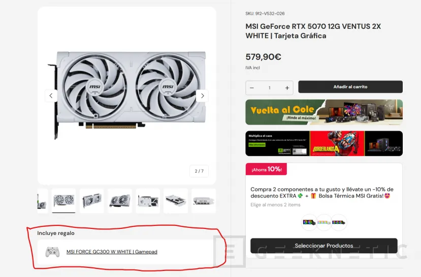 Geeknetic MSI est l'alimentation