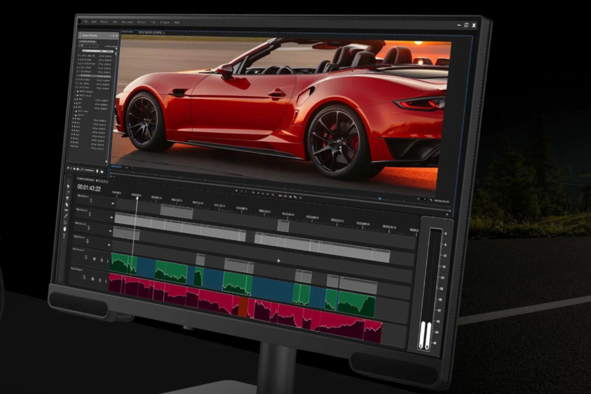 Le nouveau Benq PV3200U combine un panneau 4K 32 pouces, une précision de couleur avec aqcolor et un système audio intégré pour l'édition vidéo