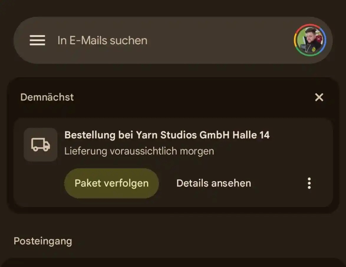 Gmail pour Android - surveillance de l'expédition SmartDroid