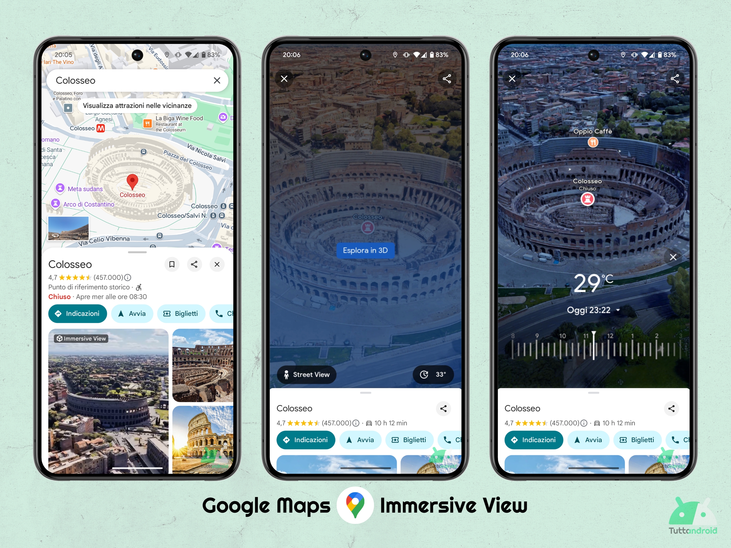 Google Maps - Vue immersive