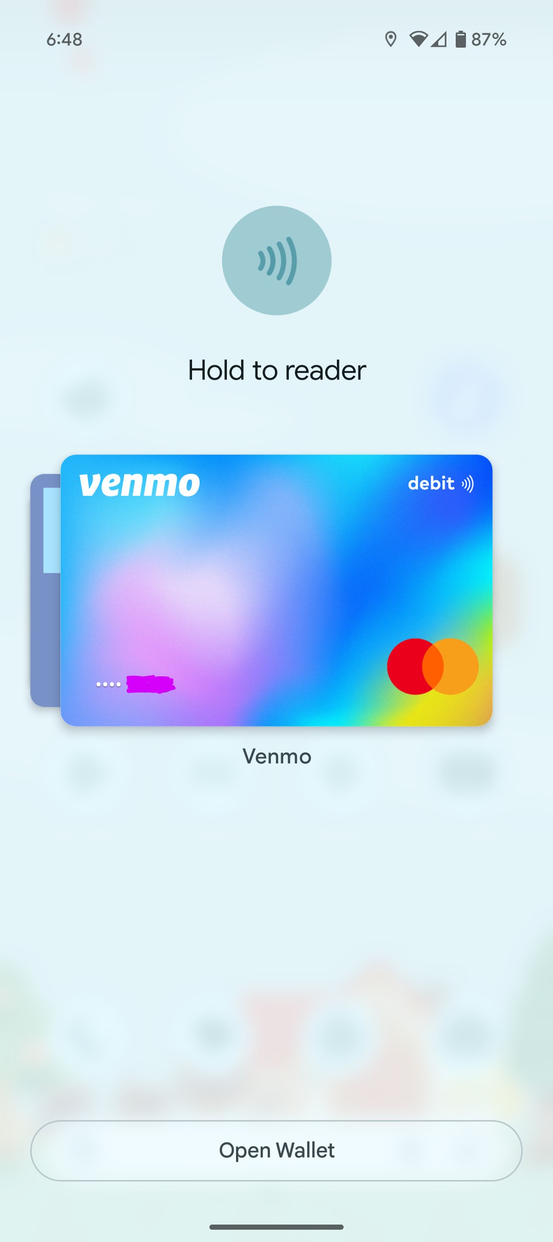 Recouvrement Google Wallet