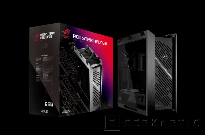Geeknetic La boîte de jeu Asus Rog Strix Helios II sera disponible le 15 pour 339,90 euros 4