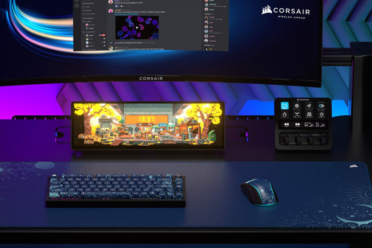 Le nouvel écran tactile Corsair Xeneon Edge est un appareil polyvalent qui vous offre des fonctions métriques, widgets ou de pont de stream