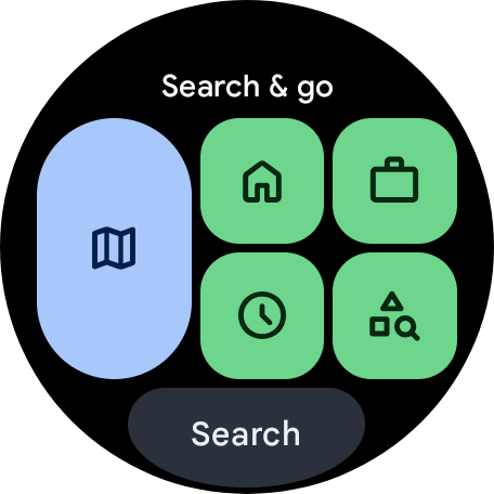 Google Pixel Watch 3 - Google Maps for Wear Os - Tile M3E