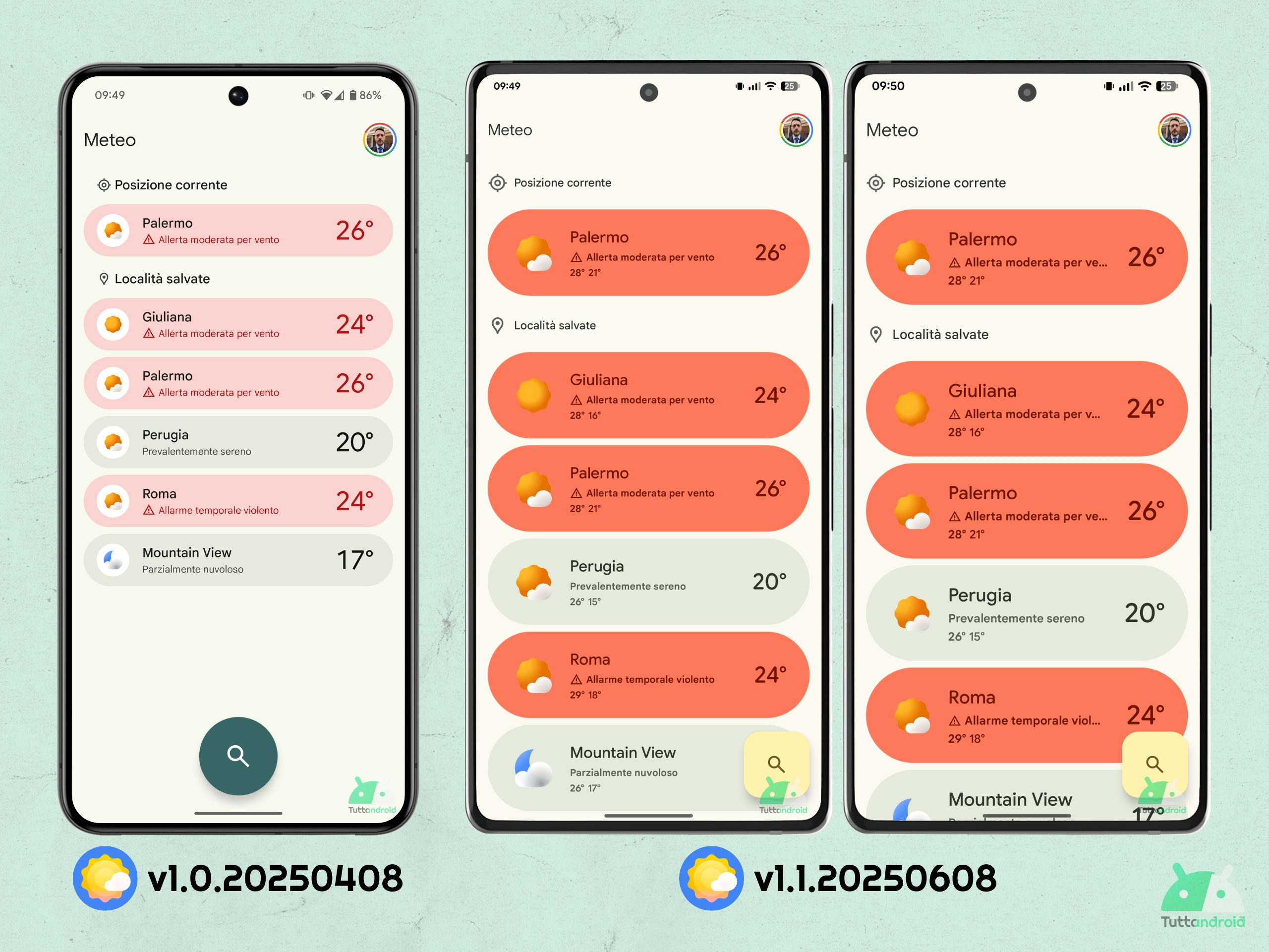 Weather Pixel v1.1.20250608 - Nouvelle interface utilisateur