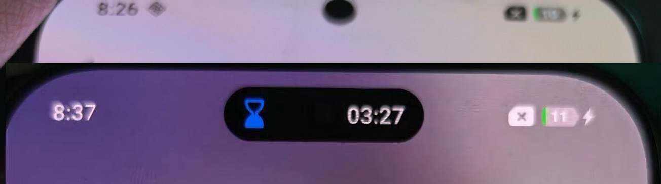Hyperos 3 Nouvelle icône de batterie et mises à jour en direct