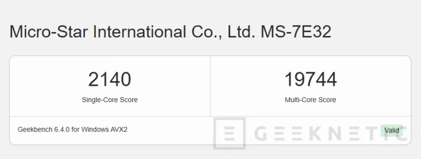 Geeknetic L'Intel Core Ultra 7 365K est observé dans GeekBench, le score obtenu ne se démarque pas devant le modèle 2 actuel équivalent 2