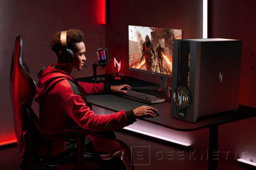 Geeknetic Les bureau de jeu Acer Nitro offrent jusqu'à un AMD Ryzen 9950X3D avec le NVIDIA RTX 5090 4