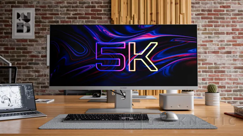 Geeknetic Aspekt 4K Moniteurs avec Dock, Edge 5K Ultrawide et Clarity 6K Tactile: Alogic's Bari dans IFA 2025 pour le bureau 2