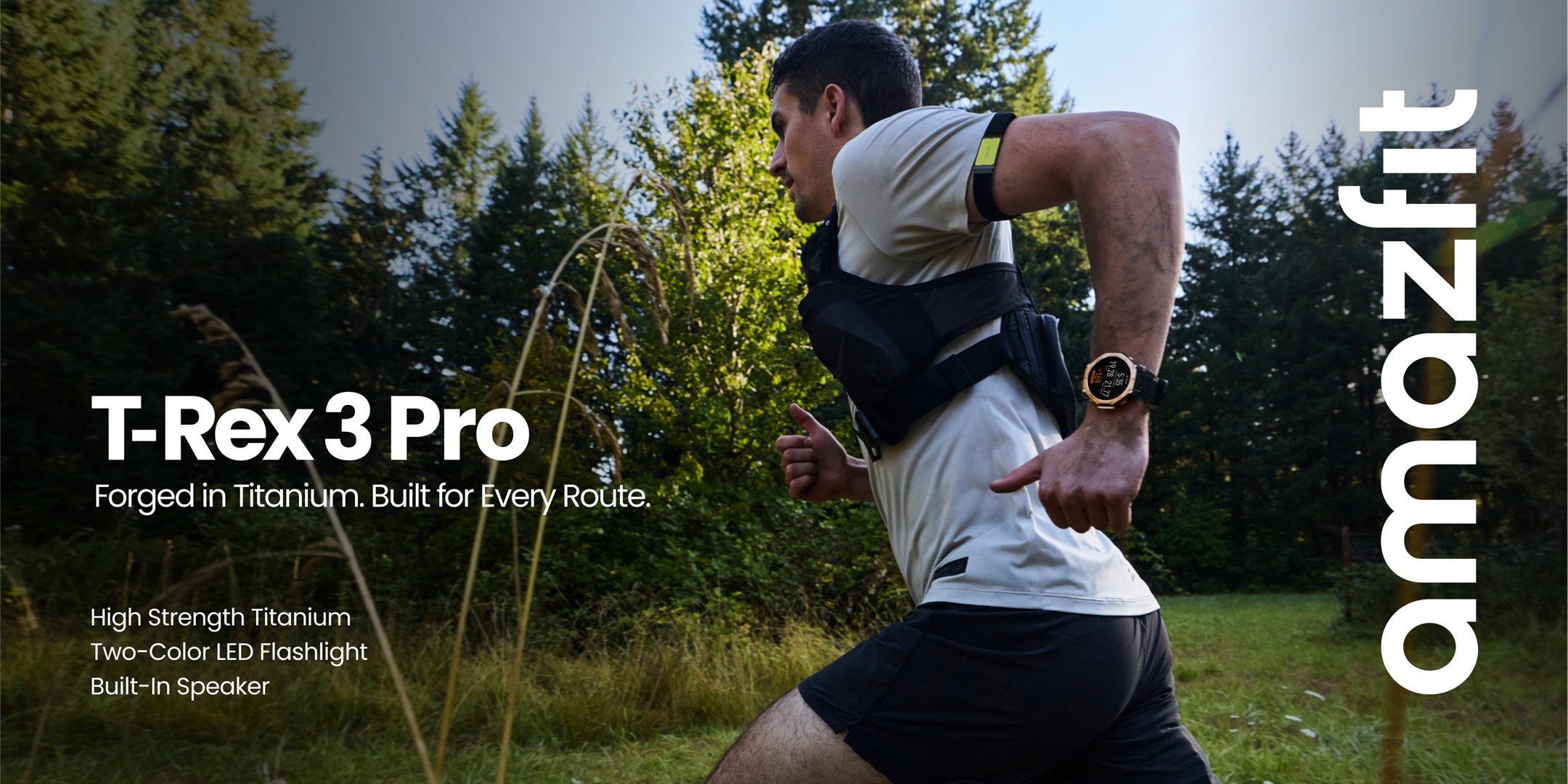 Amazfit T -rex 3 Pro - Faits saillants