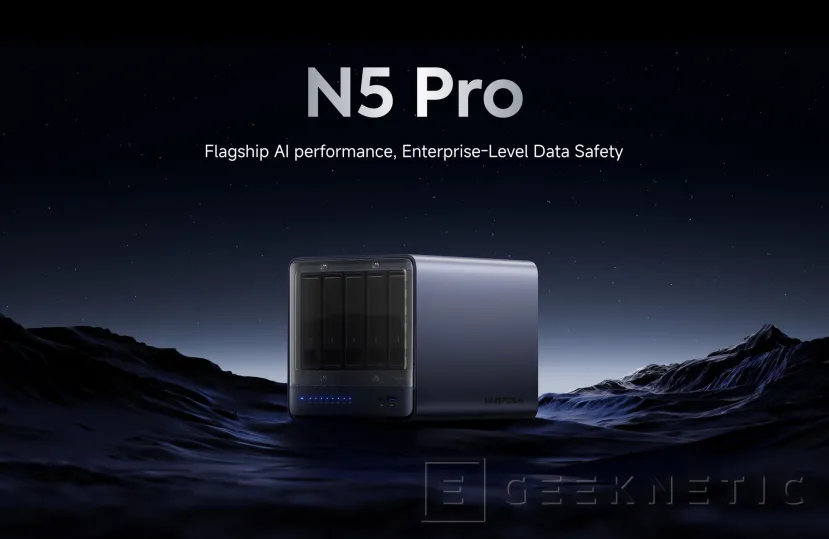 Le ministre Geeknétique enseigne le G1 Pro, G7 Pro, MS-S1 Max et N5 Pro avec des propositions de jeu, d'intelligence artificielle et de stockage de masse 4