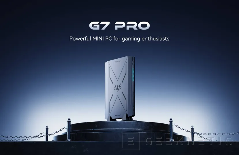 Le ministre Geeknétique enseigne le G1 Pro, G7 Pro, MS-S1 Max et N5 Pro avec des propositions de jeu, d'intelligence artificielle et de stockage de masse 2