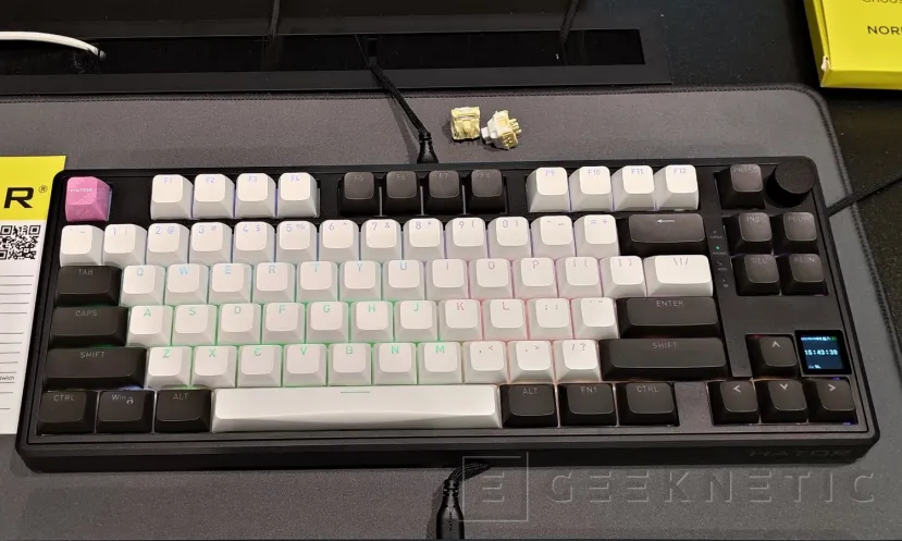 Geeknetic Hator montre dans IFA 2025 ses nouveaux claviers Skyfall avec versions sans fil, 8 000 Hz par câble et designs pour tous les goûts 3