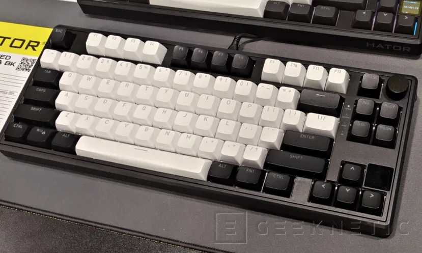 Geeknetic Hator montre dans IFA 2025 ses nouveaux claviers Skyfall avec versions sans fil, 8 000 Hz par câble et designs pour tous les goûts 2
