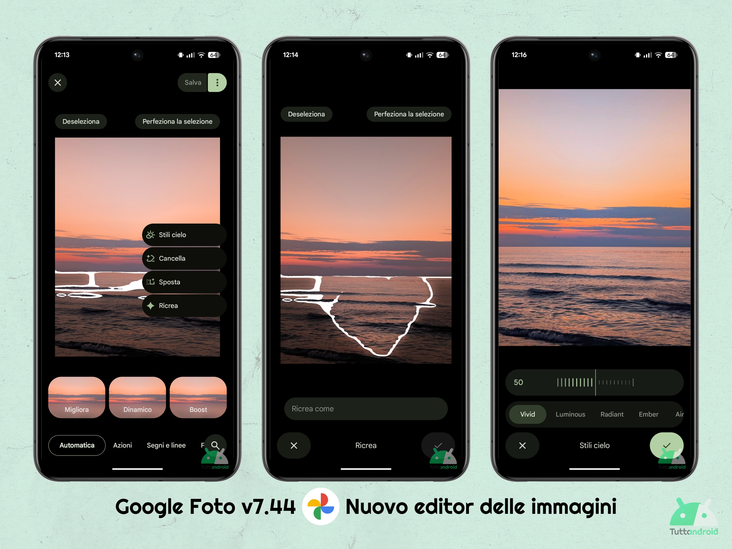 Google Photo V7.44 - Nouvel éditeur d'images