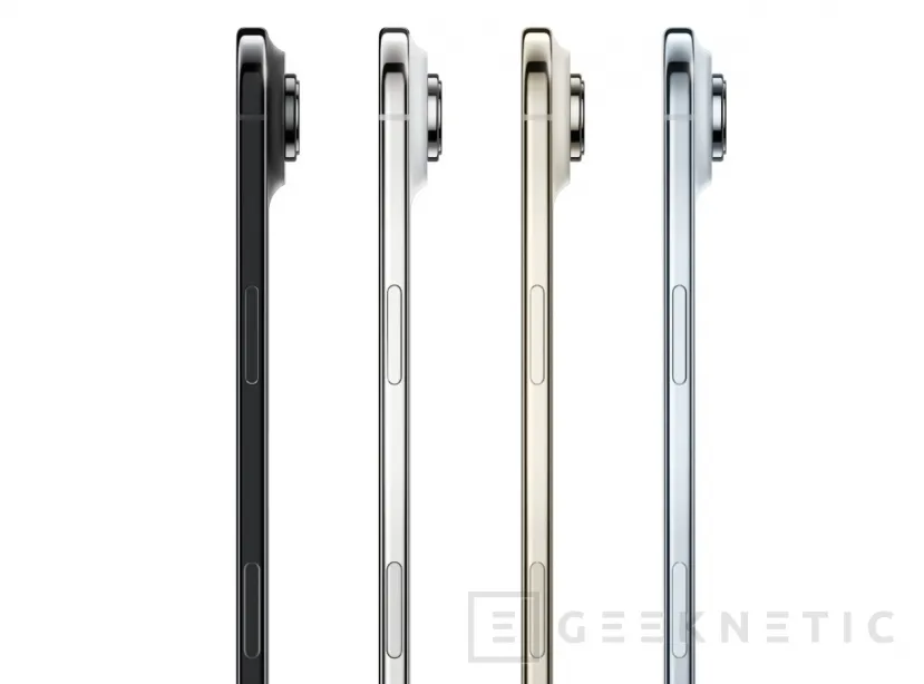 Geeknetic iPhone 17, iPhone Air et iPhone 17 Pro: il en va de même pour les nouveaux appareils Apple 3