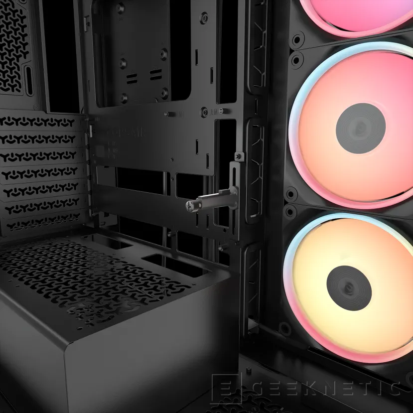 Geeknetic Corsair a repensé sa boîte 3500x pour inclure des ventilateurs avec un rotor inversé et une meilleure gestion du câblage 3