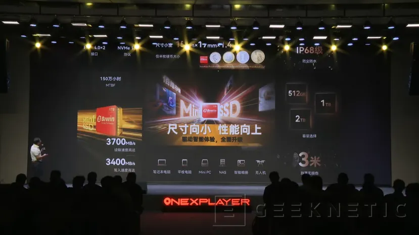 Geeknetic Biwin présente son unité Minion, une capacité allant jusqu'à 2 To et les prix de 48 euros à changer pour 512 Go 4