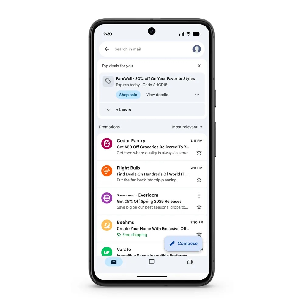 GMAIL - Promotions News News