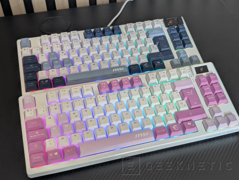 Geeknetic MSI Forge GK600 TKL Wireless Review 19