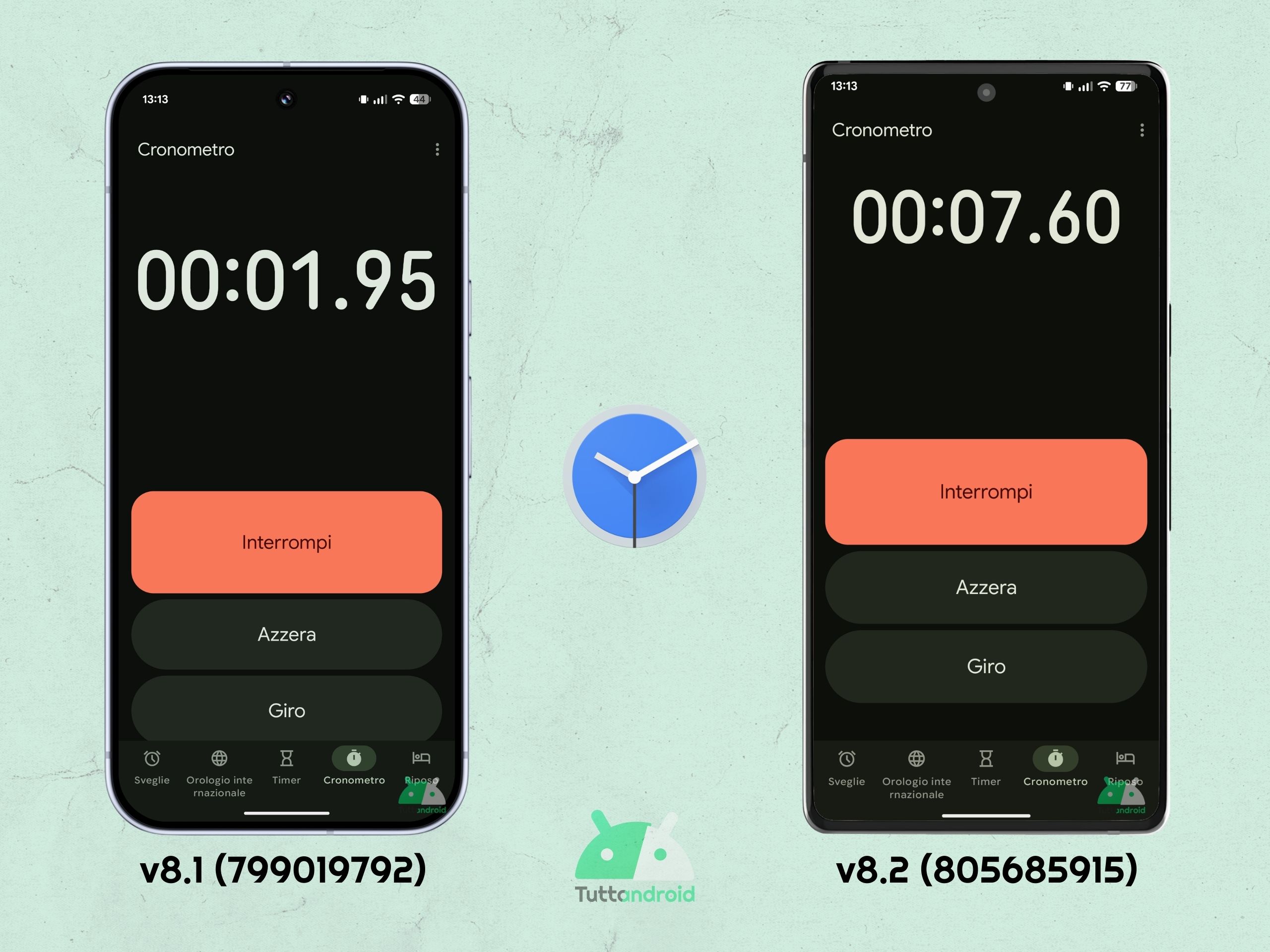Corloge Google V8.2 - Fix de la feuille d'eau