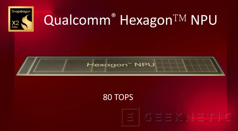 Geeknetic Snapdragon x2 Elite Extreme in Dethers: 18 Oryon Cores of 3A Gen, New Adreno et NPU 80 Tops 10 NPU
